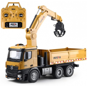 1:14 Самосвал-погрузчик HuiNa 1575, 26 каналов